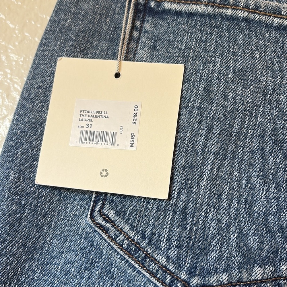 Nwt Valentina Super High Rise Tower Jeans - Picture 11 of 16
